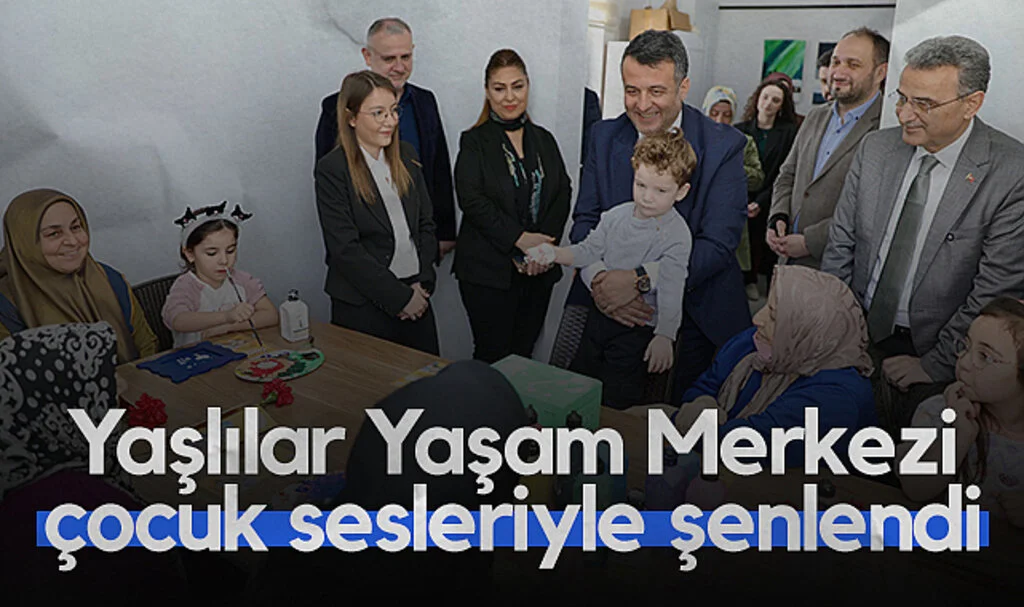 Samsun'da Yaşlılar Yaşam Merkezi Çocuk Sesleriyle Şenlendi