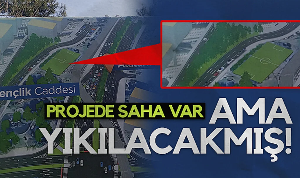 Samsun’da Yeni Yol Projesi: Cedit Ilıcaspor’un Kulüp Binası Yıkıldı, Sahası da Yıkılacak mı?