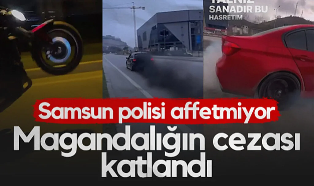 Samsun Polisi Affetmiyor! Magandalığın Cezası Katlandı...