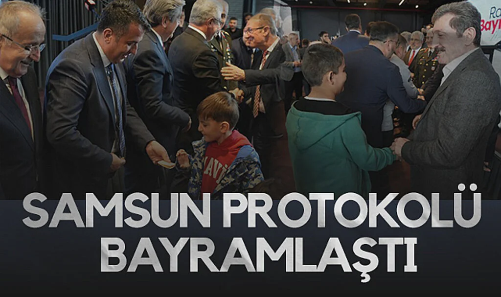 Samsun Protokolü Bayramlaşma Programında Buluştu