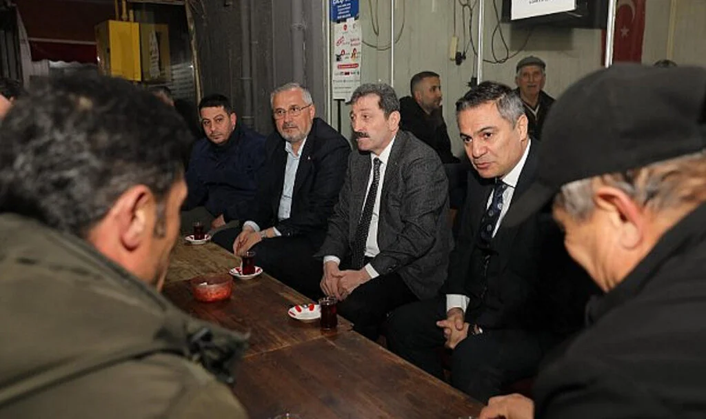 Samsun Valisi Orhan Tavlı Bafra’da Esnafla Buluştu