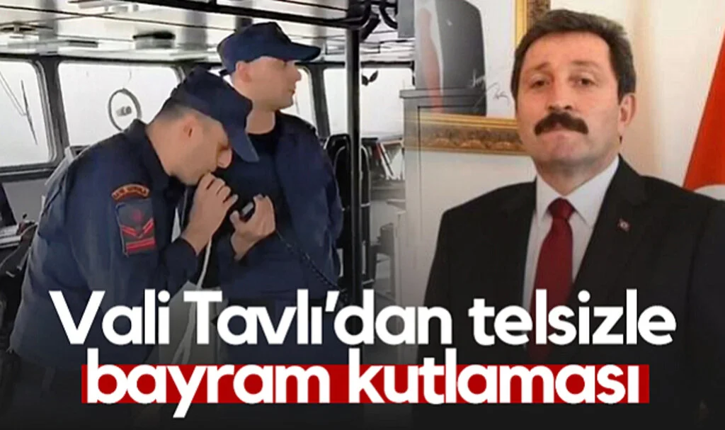 Samsun Valisi Orhan Tavlı’dan Güvenlik Güçlerine Telsizle Bayram Kutlaması