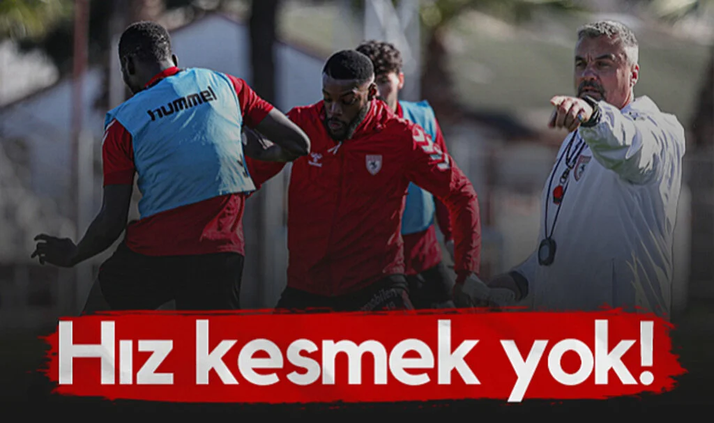 Samsunspor, Adana Demirspor Maçı Hazırlıklarını Hız Kesmeden Sürdürüyor