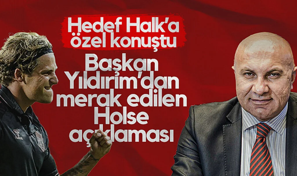 Samsunspor Başkanı Yüksel Yıldırım'dan Merak Edilen Holse Açıklaması