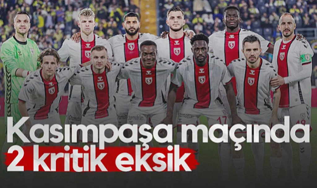 Samsunspor'da Kasımpaşa Maçı Öncesi İki Kritik Eksik!
