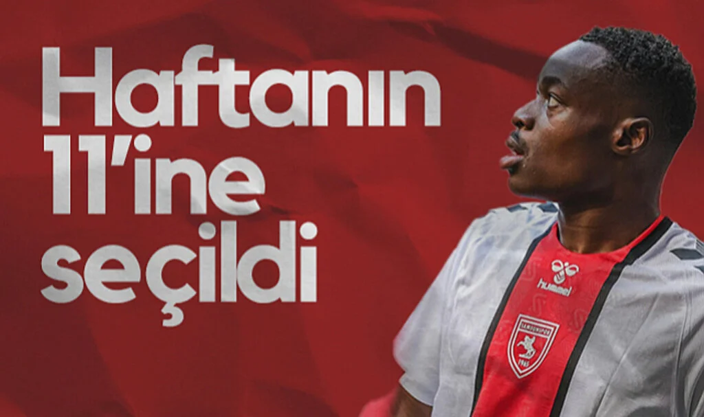 Samsunspor’da Marc Bola Haftanın En İyileri Arasında
