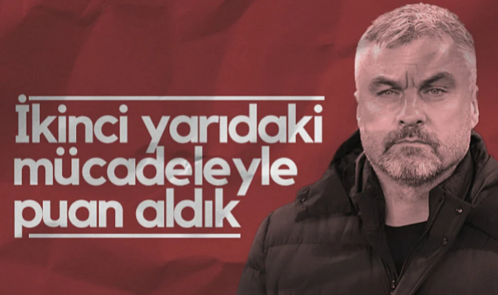 Samsunspor'da Reis Göztepe Beraberliğini Değerlendirdi: "İkinci Yarıdaki Mücadeleyle Puan Aldık"