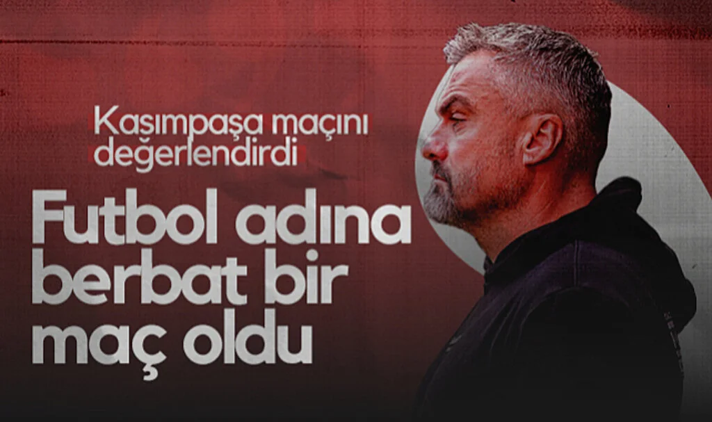 Samsunspor'da Reis Kasımpaşa Mağlubiyetini Değerlendirdi: Futbol Adına Berbat Bir Maç Oldu