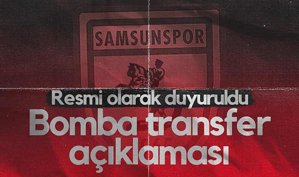 Samsunspor'dan Bomba Transfer Açıklaması! Resmi Olarak Duyuruldu...