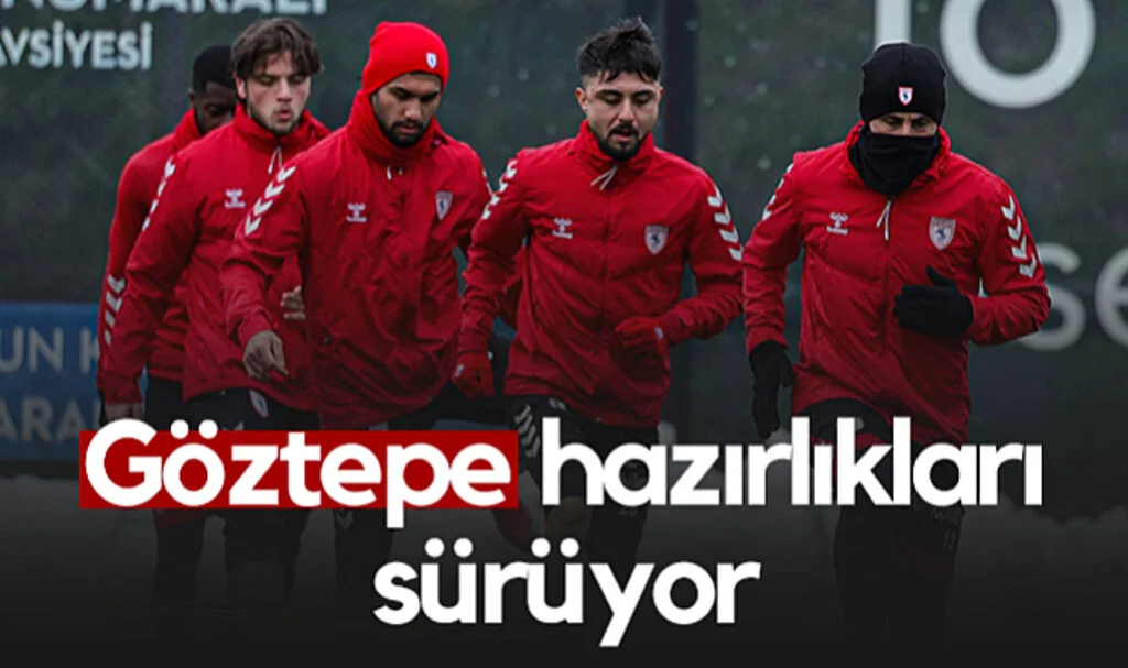 Samsunspor, Göztepe Maçı İçin Hazırlıklarını Sürdürüyor
