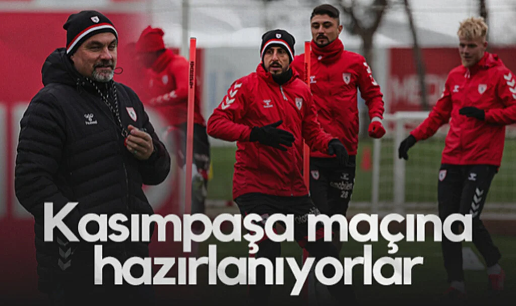 Samsunspor Kasımpaşa Maçına Hazırlanıyor
