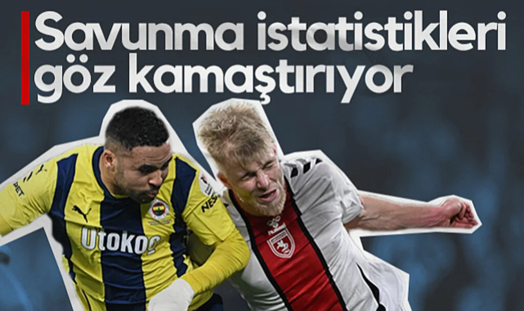 Samsunspor Savunmasının İstatistikleri Göz Kamaştırıyor