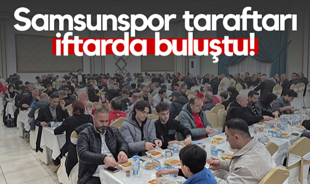 Samsunspor Taraftarı İftarda Buluştu!