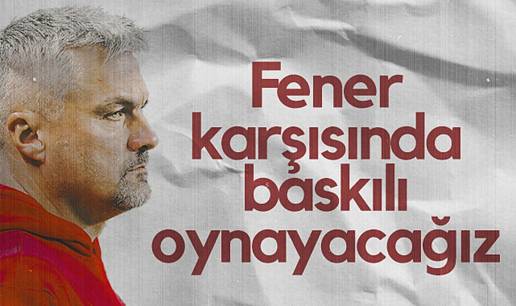 Samsunspor Teknik Direktörü Reis: Fenerbahçe Karşısında Baskılı Oynayacağız