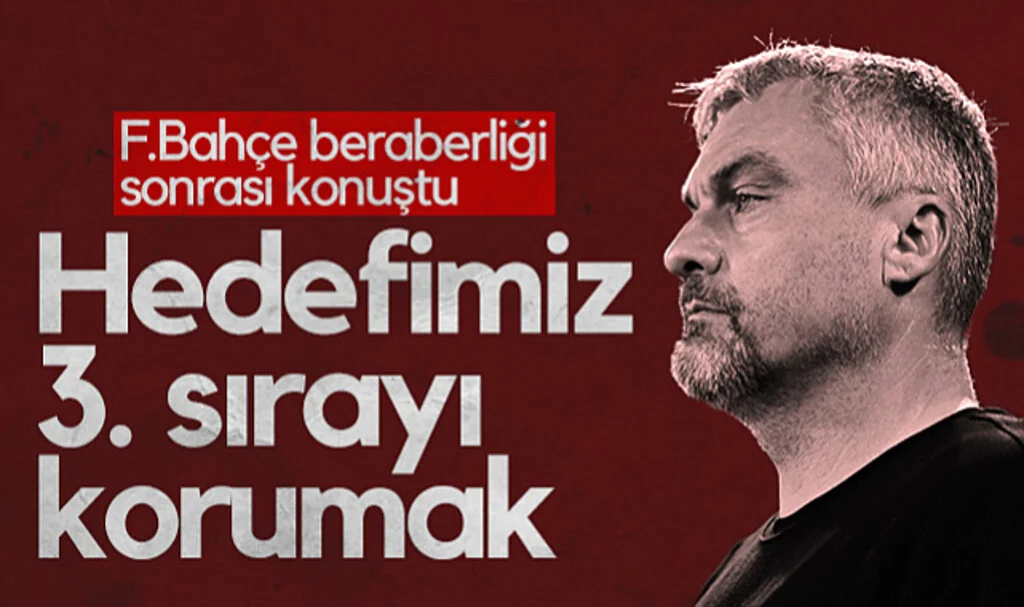Samsunspor Teknik Direktörü Reis: "Hedefimiz 3. Sırayı Korumak"