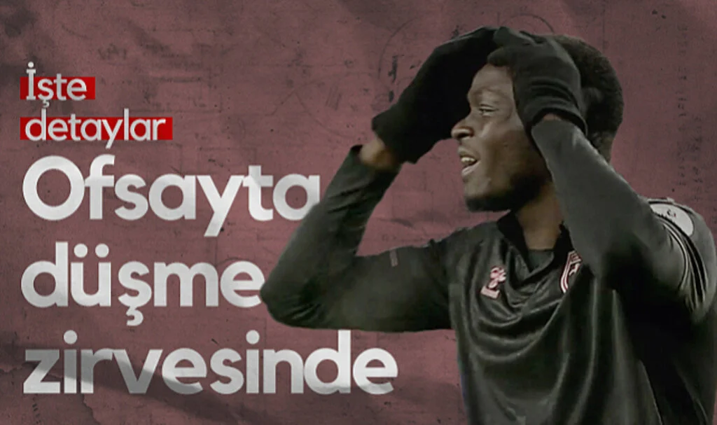 Samsunspor’un Golcüsü Marius, Ofsayt Listesinde Zirvede!