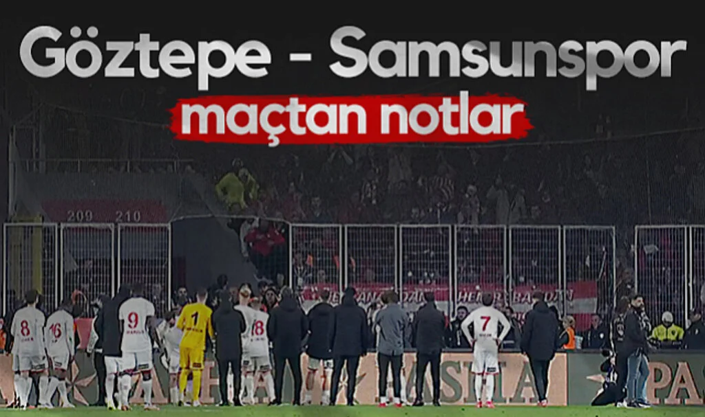 Samsunspor'un Göztepe Maçı Beraberliğinden Notlar