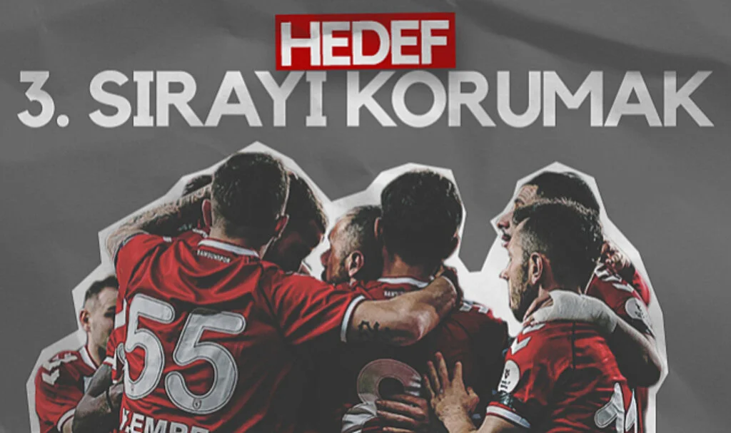 Samsunspor'un Hedefi 3. Sırayı Korumak