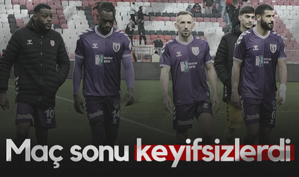 Samsunsporlu Oyunculardan Galibiyet Sonrası Buruk Sevinç
