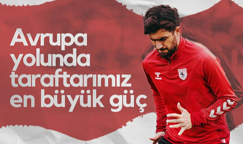 Samsunsporlu Soner Aydoğdu: Avrupa Yolunda Taraftarımız En Büyük Güç