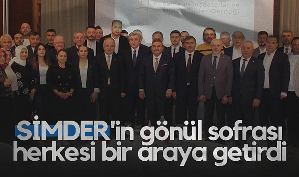 SİMDER'in gönül sofrası herkesi bir araya getirdi