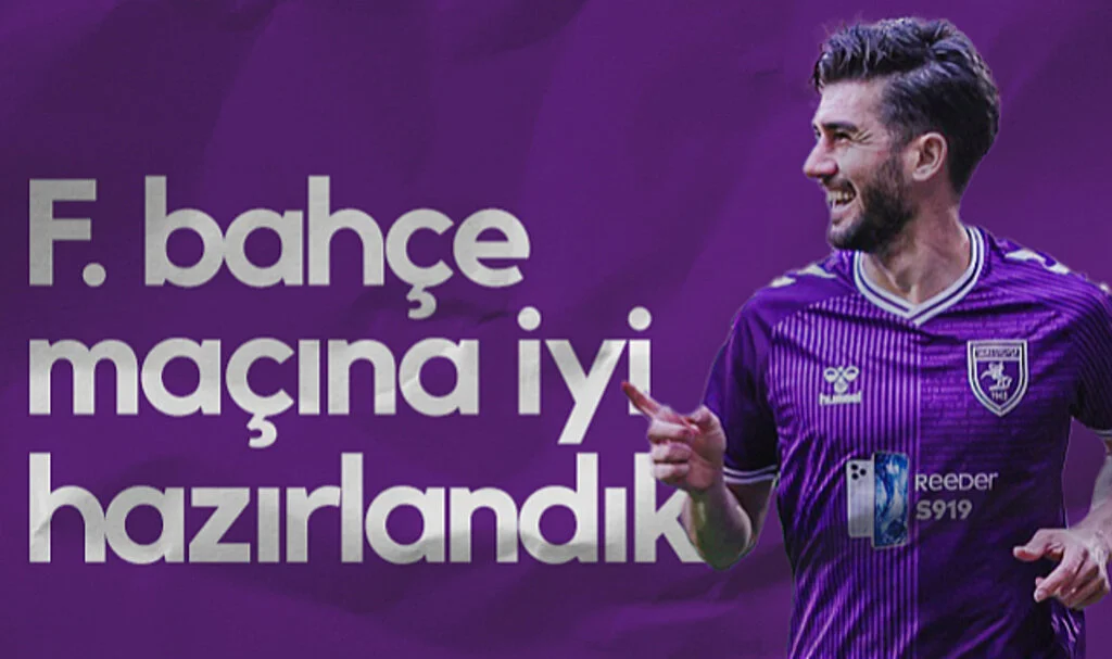 Soner Aydoğdu: "Fenerbahçe Maçına İyi Hazırlandık"