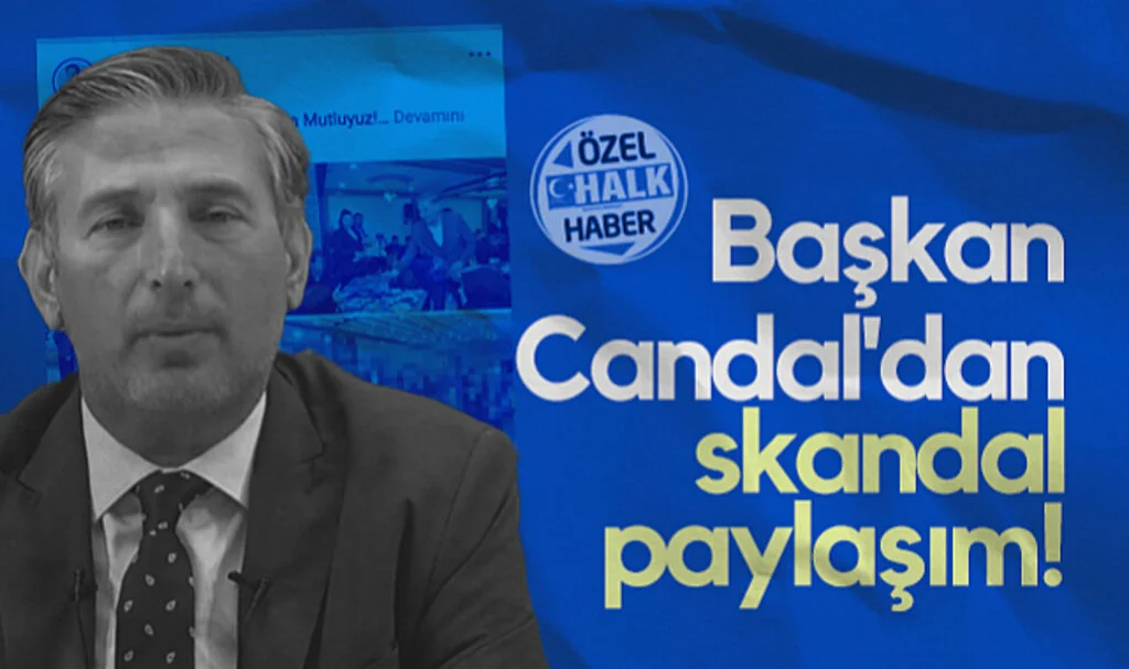 Tekkeköy Belediye Başkanı Candal'dan Skandal Paylaşım!