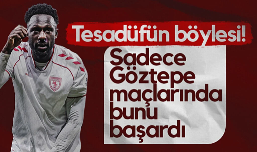Tesadüfün Böylesi! Kingsley Schindler Sadece Göztepe Maçlarında Bunu Başardı