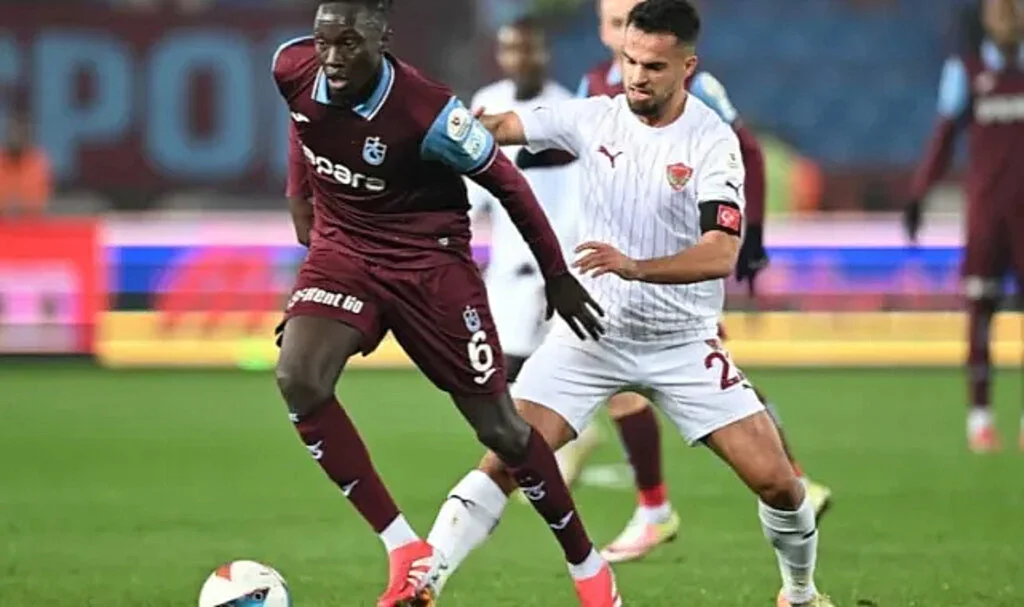 Trabzonspor sahasında Hatay’a mağlup oldu