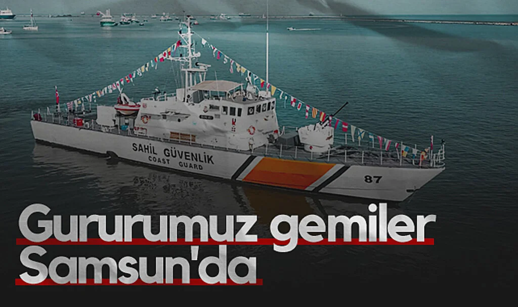 23 Nisan'da Gurur Kaynağımız Gemiler Samsun'da Ziyarete Açılacak
