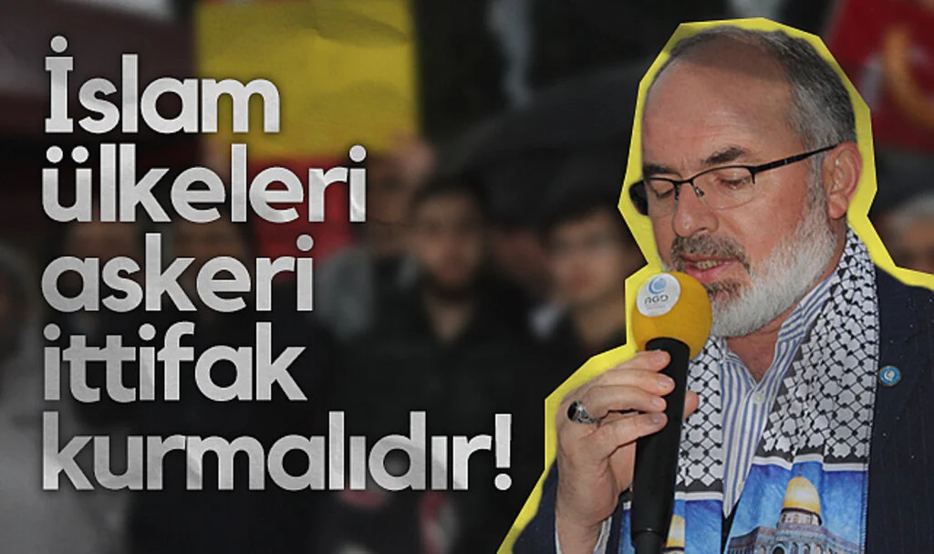AGD Samsun Şube Başkanı Şenol Altun: İslam Ülkeleri Askeri İttifak Kurmalıdır!