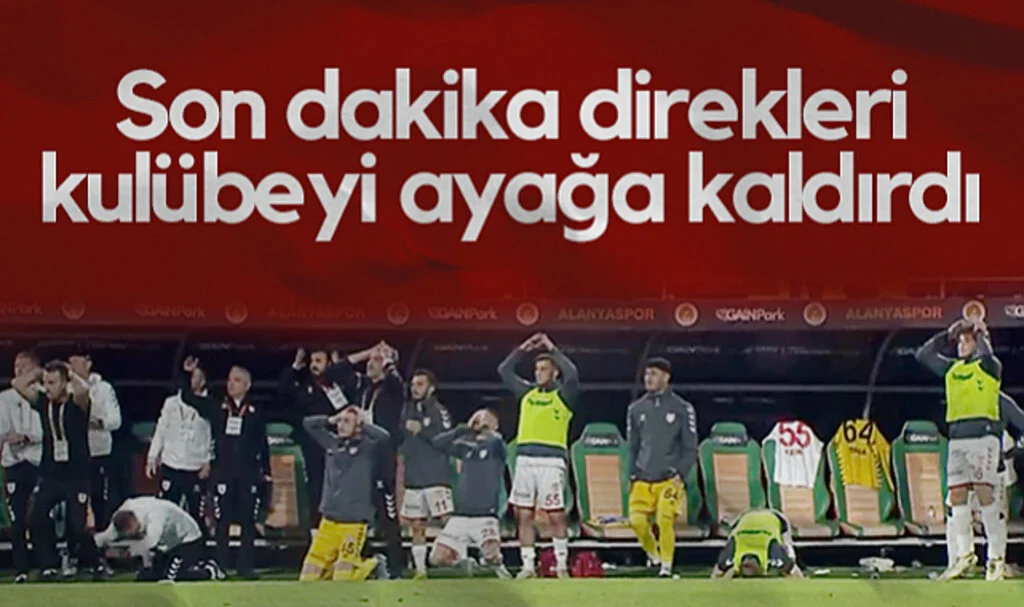 Alanyaspor Maçında Uzatmalardaki İki Direk Samsunspor’u Yıktı! 
