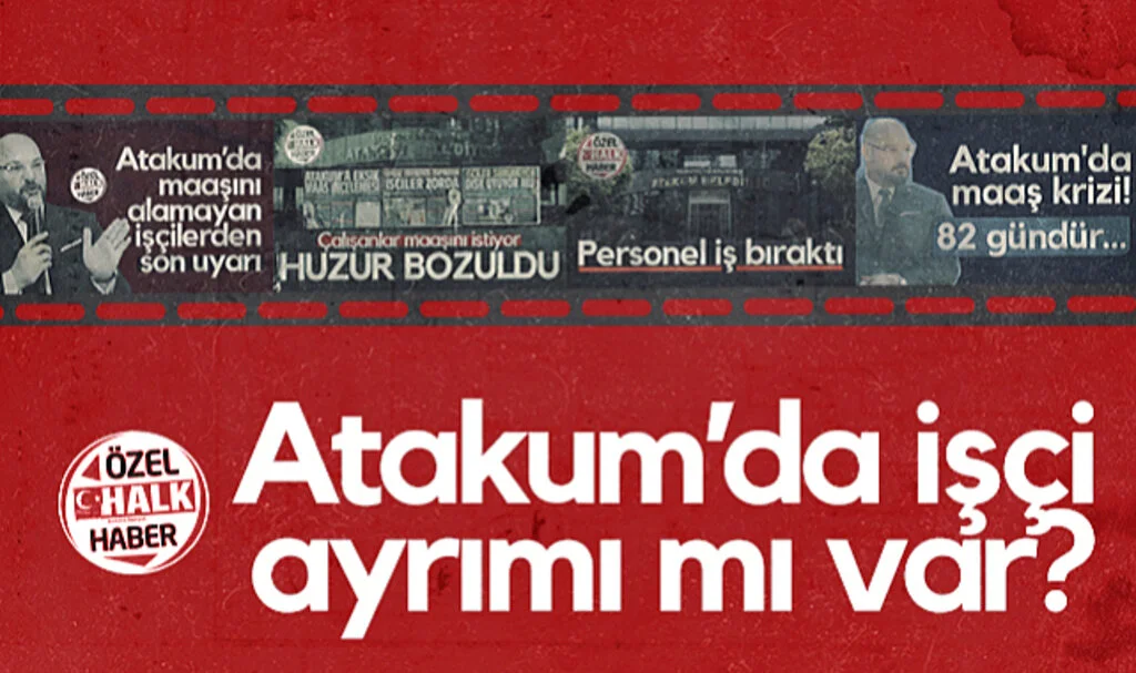 Atakum Belediyesi'nde İşçi Ayrımı mı Var?