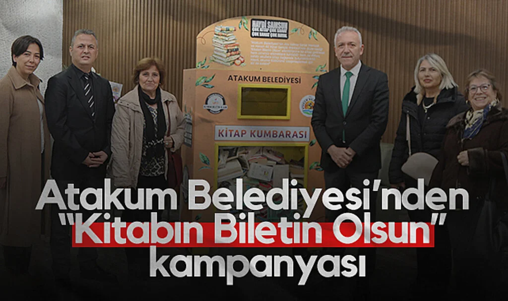 Atakum Belediyesi’nden “Kitabın Biletin Olsun” Kampanyası