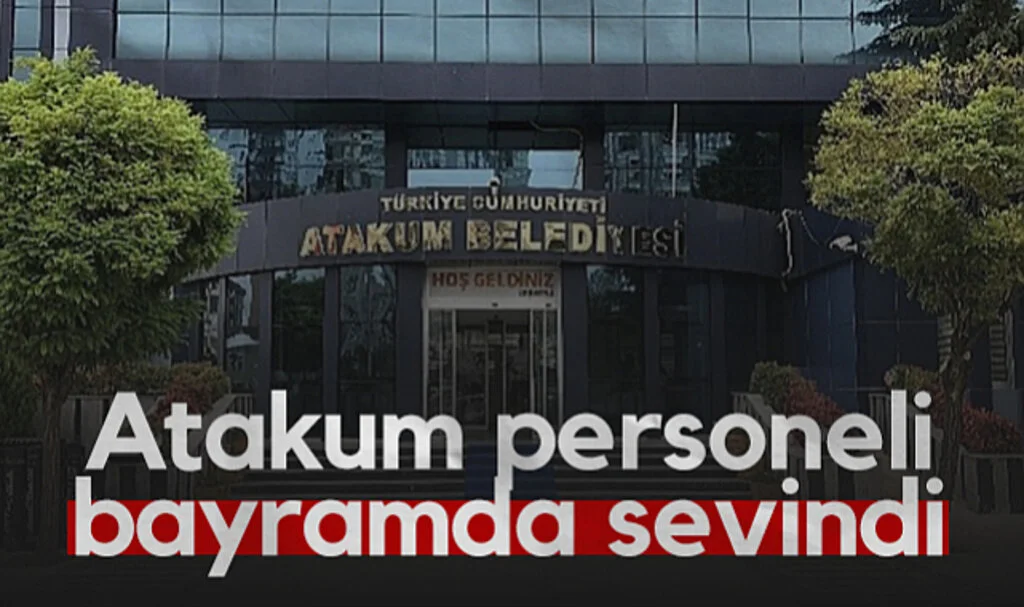 Atakum Belediyesi Personeli Bayramda Sevindi