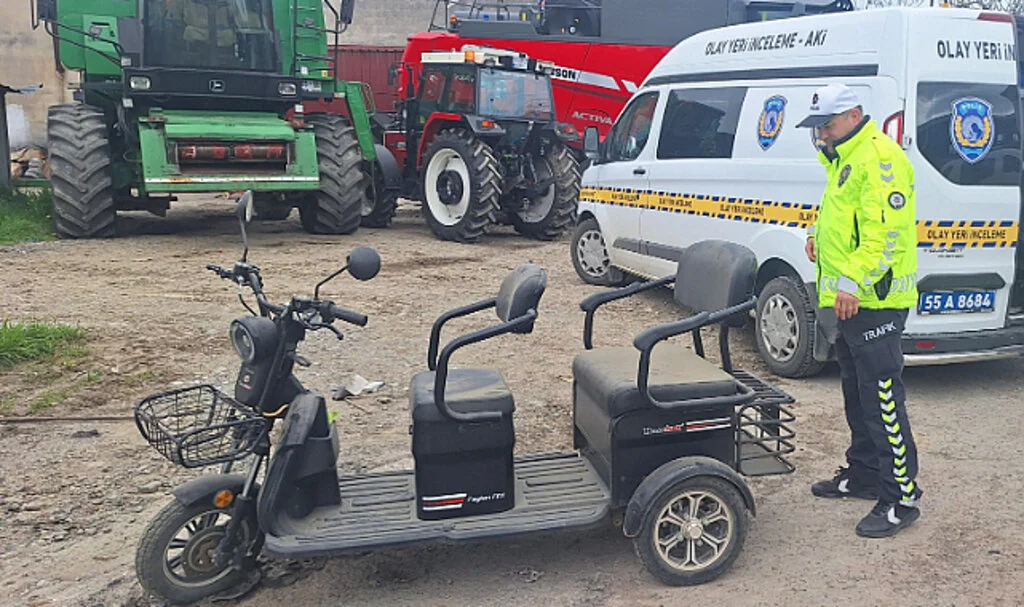 Atakum’da Çalınan Elektrikli Bisiklet Bafra’da Bulundu