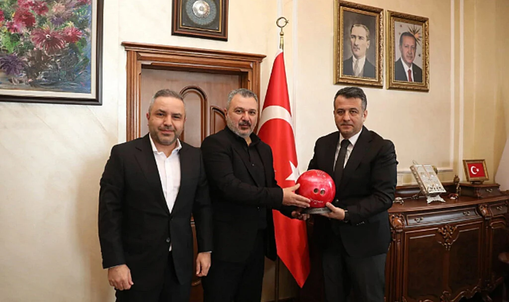 Avrupa Bowling Heyetinden SBB Başkanı Halit Doğan’a Ziyaret