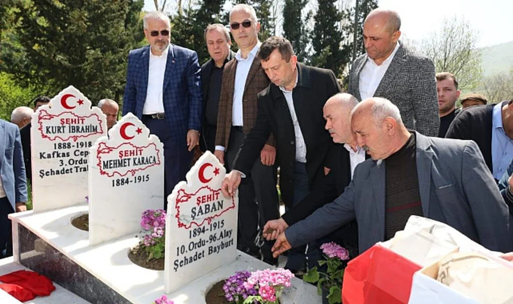 Bafra’da 110 Yıl Sonra Şehitler Anıldı