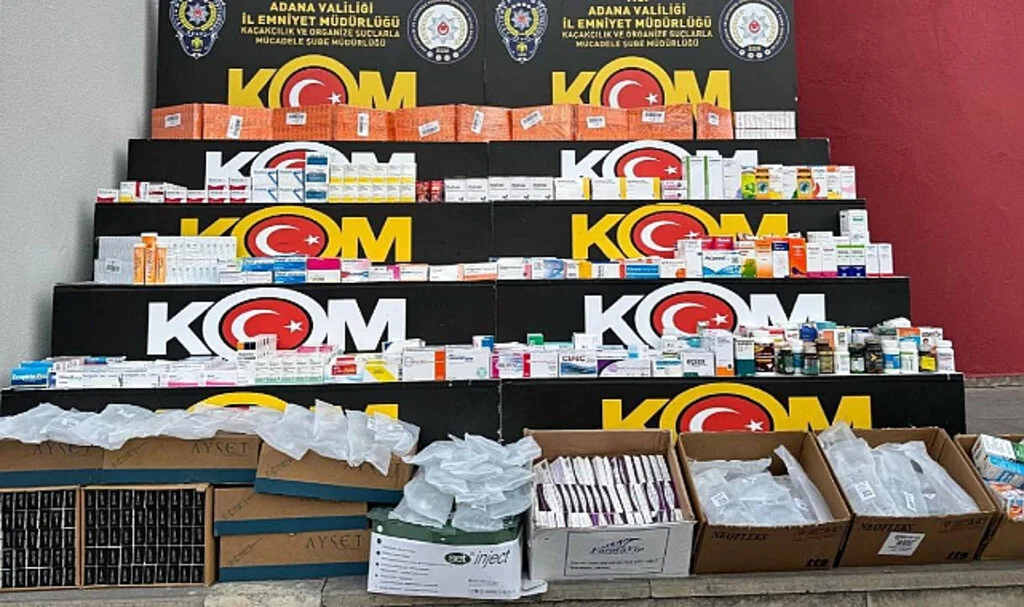 Binlerce Kaçak İlaç ve Tıbbi Ürün Ele Geçirildi