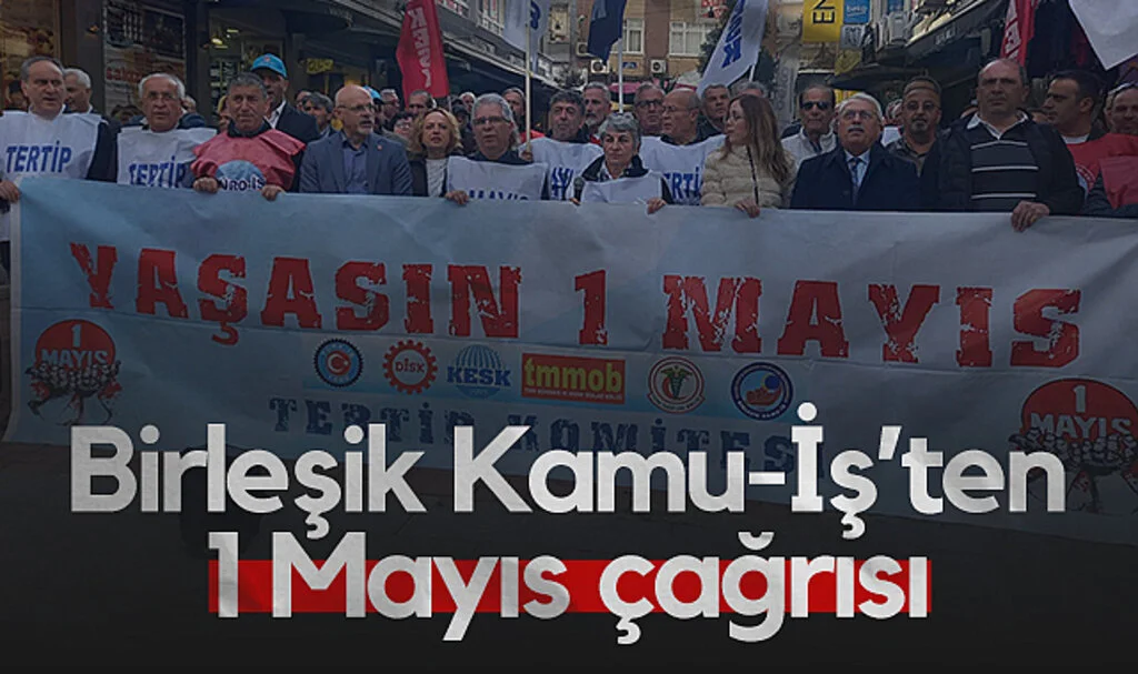 Birleşik Kamu-İş’ten Samsun'da 1 Mayıs Çağrısı