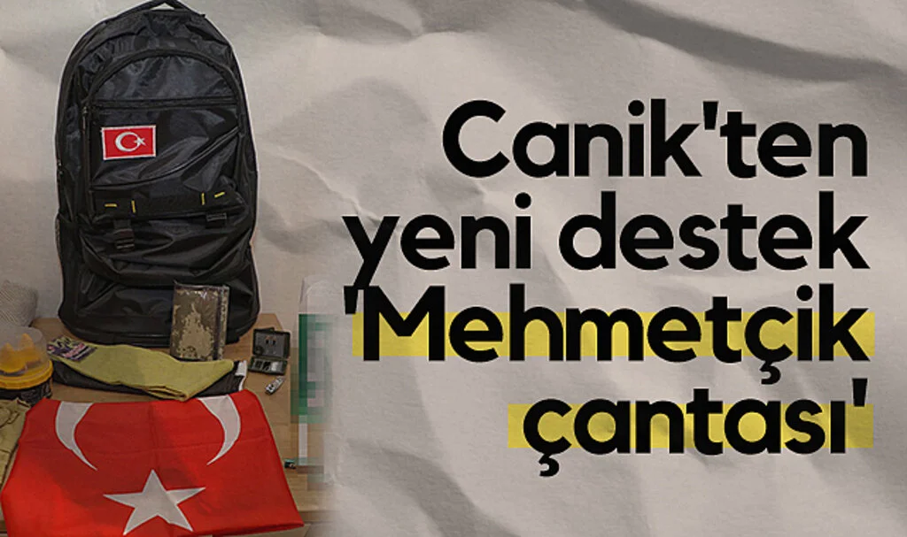 Canik Belediyesi'nden Yeni Destek Mehmetçik Çantası