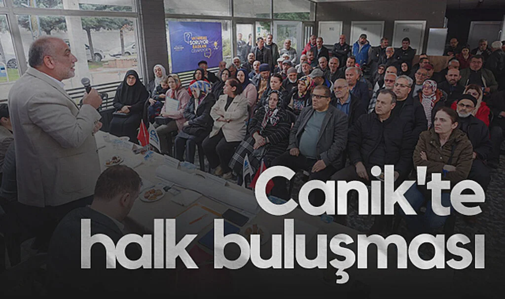 Canik’te Başkan İbrahim Sandıkçı Halkla Buluştu