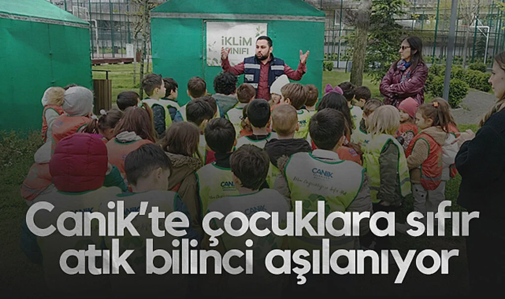 Canik'te Çocuklara Sıfır Atık Bilinci Aşılanıyor