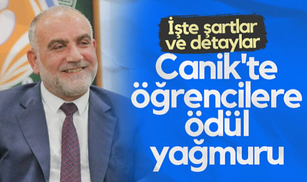 Canik'te Öğrencilere Ödül Yağmuru! İşte Şartlar ve Detaylar...