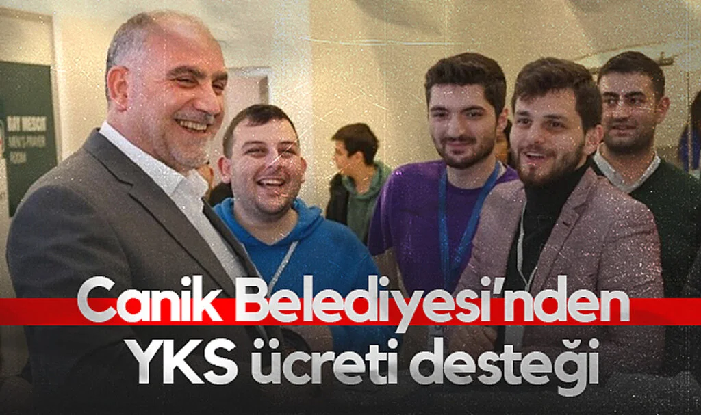 Canik'te Sınav Ücreti Desteği Bu Yıl da Devam Ediyor