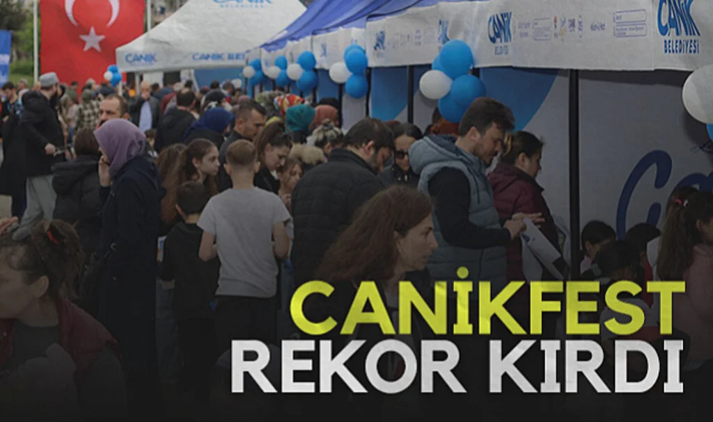CANİKFEST 71 Bin Ziyaretçiyle Rekor Kırdı