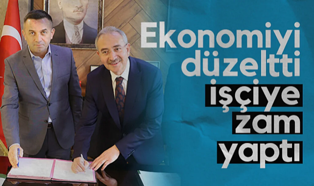 Çarşamba Belediye Başkanı Hüseyin Dündar Ekonomiyi Düzeltti İşçiye Zam Yaptı