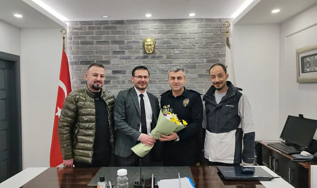 Çarşamba Gazeteciler Cemiyeti’nden Emniyete Ziyaret