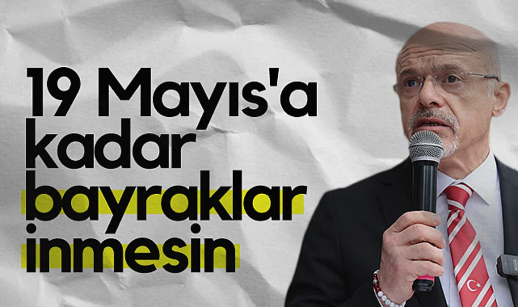 CHP Samsun İl Başkanı Mehmet Özdağ: 19 Mayıs'a Kadar Bayraklar İnmesin