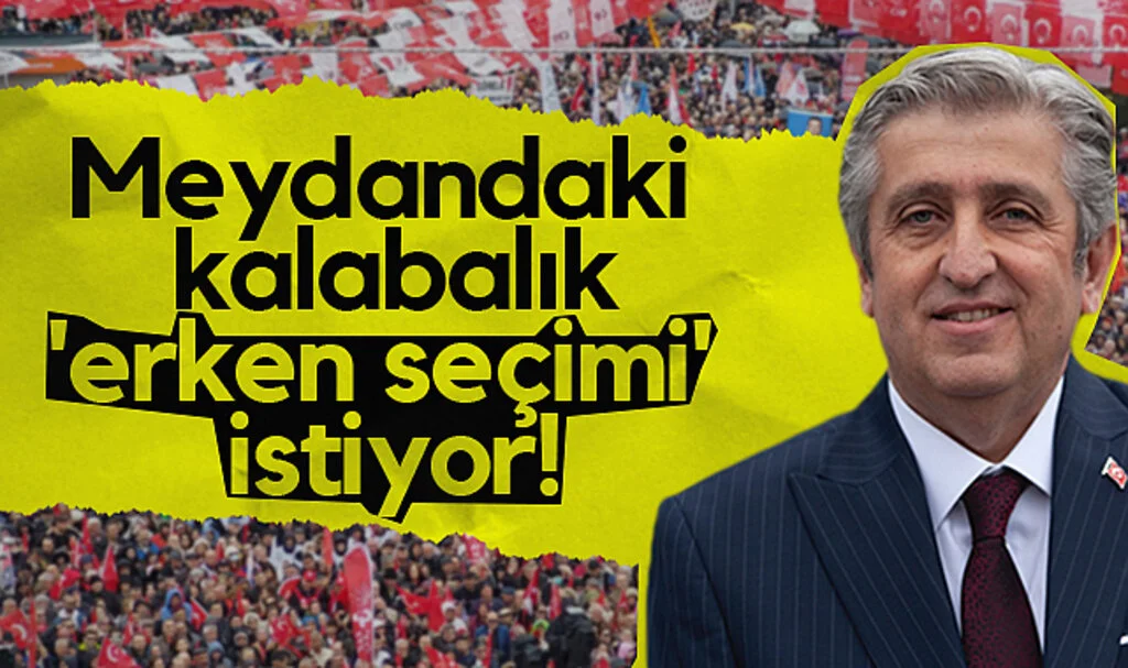 CHP Samsun Milletvekili Murat Çan: Meydandaki Kalabalık Erken Seçimi İstiyor!